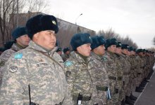 Память погибших товарищей почтили в Вооруженных силах Казахстана