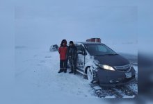 Еще 15 человек спасли в непогоду сотрудники МЧС на автодорогах Казахстана