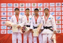 Первое место занял Казахстан в зачете Кубка Азии по дзюдо среди молодежи