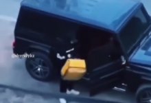 Видео с курьером на Gelandewagen распространяют в Казнете