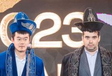 На шахматного короля в Астане надели венок победителя и чапан