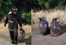 Два газовых баллона чуть не взорвались в частном доме в Таразе