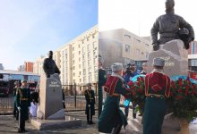 Памятник героически погибшему Аскару Забикулину открыли в Астане