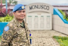 Офицер из Казахстана отправился с миротворческой миссией в Африку