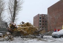 Крановщик погиб на стройплощадке в Костанае