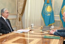 О поступлении новых образцов вооружения доложили Токаеву