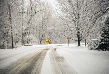 Семь участков автодорог закрыли в Карагандинской области