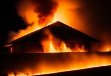 Мужчина отравился угарным газом при пожаре в доме в Петропавловске