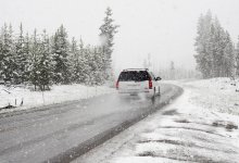 На восьми участках автодорог Казахстана ограничили движение