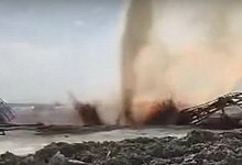Спустя полгода потушили пожар на месторождении Каратурун в Мангистау