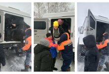 Более 300 человек спасли из снежного плена за сутки в Казахстане