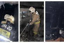 Четыре пожара за сутки ликвидировали огнеборцы ВКО (ВИДЕО)