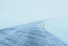 Участок трассы закрыли в Акмолинской области