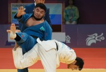 Дзюдоист Нурлыхан Шархан выиграл бронзу турнира Большого шлема в Париже