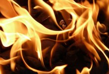 Человек пострадал при пожаре в областном центре СКО