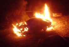 Мужчина из ревности сжег машину экс-возлюбленной в Усть-Каменогорске
