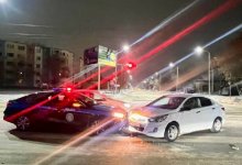 Костанайца, врезавшегося в патрульное авто, не наказали