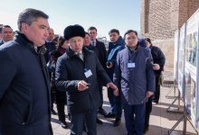 Бектенов проконтролировал реконструкцию мавзолея Ходжи Ахмеда Яссауи в Туркестане