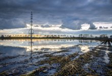 Свалку нефтеотходов затопило в Улытау