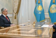 Президент Казахстана принял председателя Верховного суда