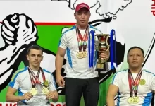 Казахстанские армрестлеры уверенно выступили на чемпионате Азии