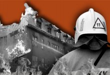 В многоэтажке Костанайской области загорелся балкон