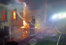 Огнеборцы Алматинской области ликвидировали пожар