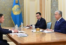 Глава государства принял Ермека Маржикпаева