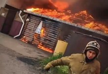 Баня и медучреждение загорелись в Кокшетау