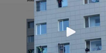 Мужчина и женщина прыгнули из окна восьмого этажа в Нур-Султане