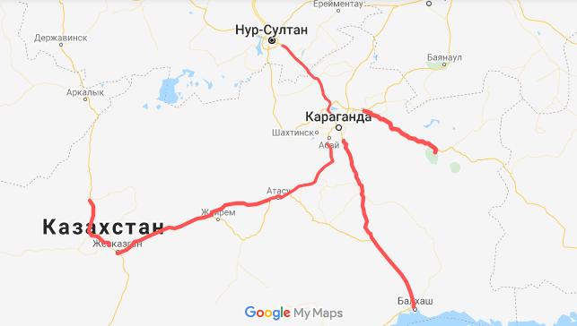 Несколько трасс закрыты в Казахстане из-за непогоды